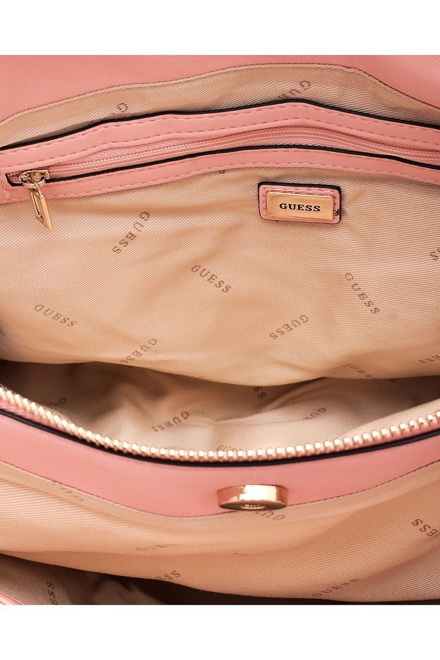 Guess Sharma Society Carry Kadın Omuz Çantası Peach