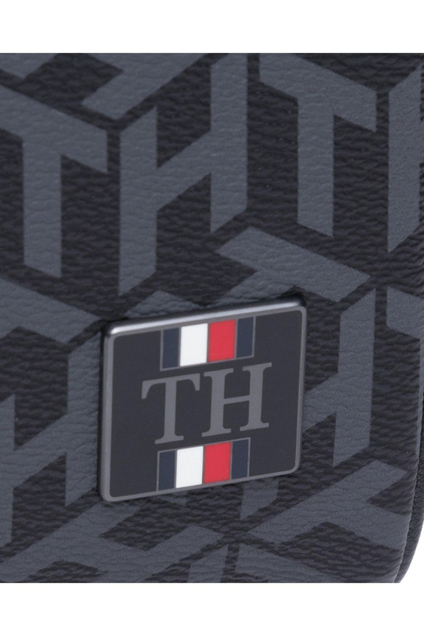 Tommy Hilfiger Coated Canvas Erkek Aksesuar Çantası Black