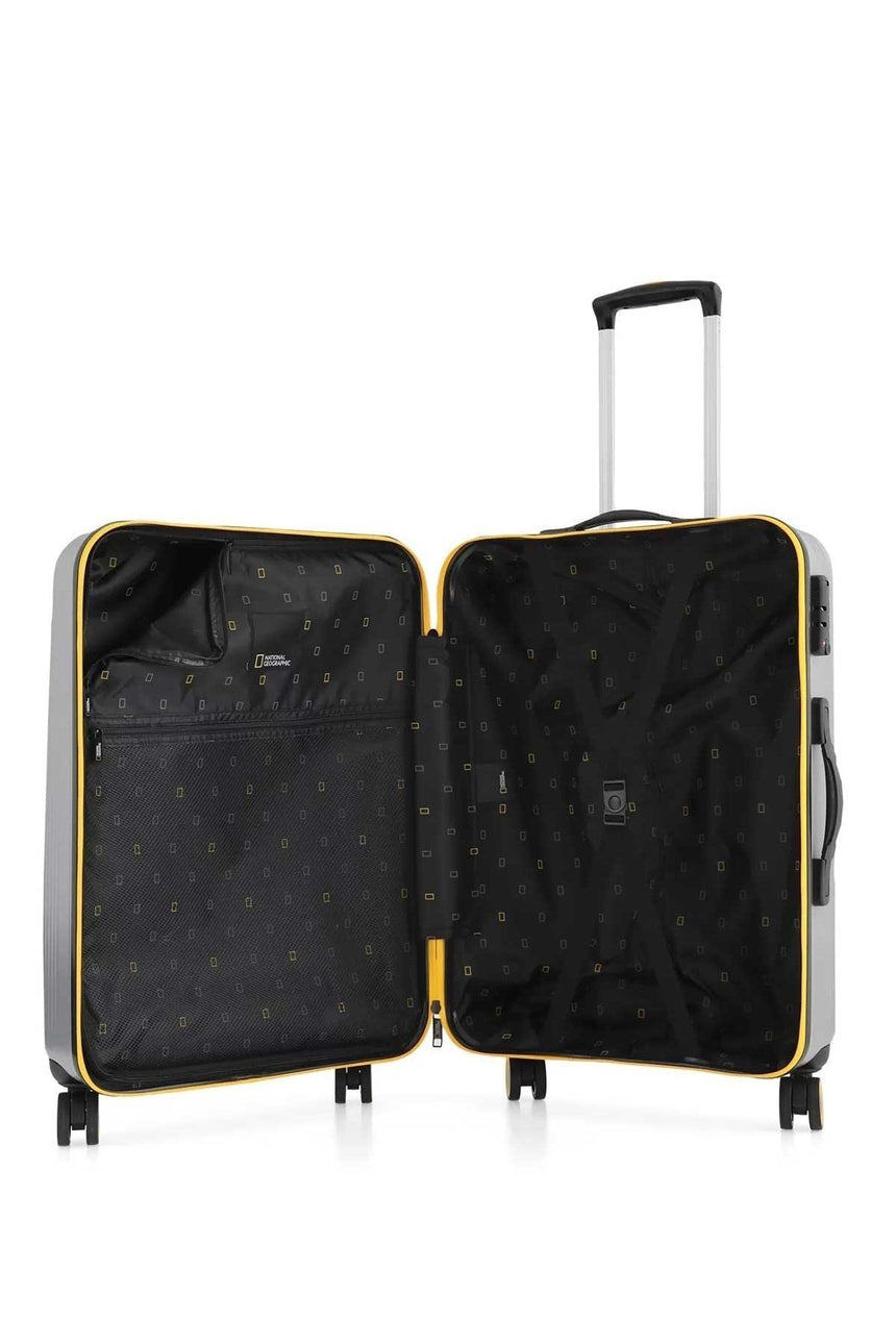 National Geographic 65 Cm Valiz Gümüş