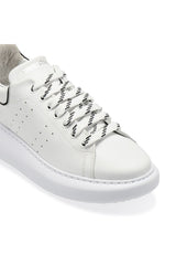 Mario Valentino Kadın Lace up Sneaker White - White