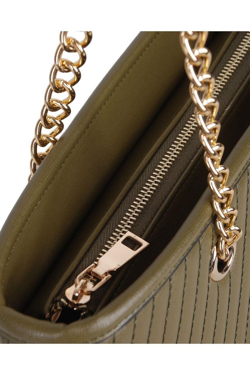 Axpe Kadın Omuz Çantası Haki