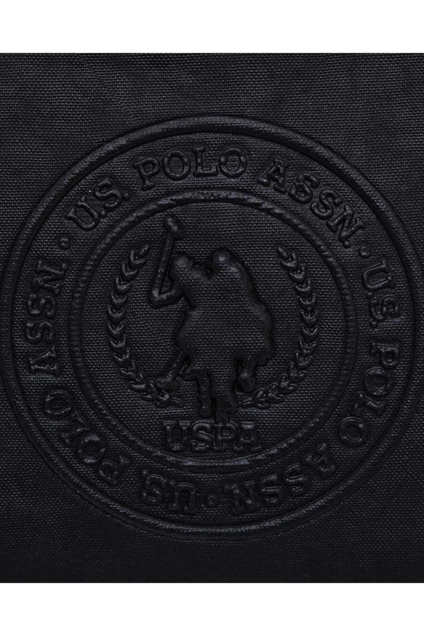 U.s Polo Assn Fermuarlı Ön Cepli Çapraz Askılı Kadın Çantası Siyah