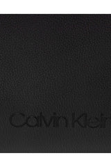 Calvin Klein Mono Shopper Rev Md Kadın Kol Çantası Black Mono