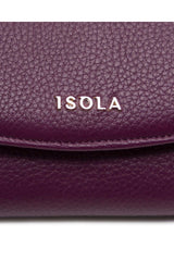 Isola Taylor Kadın Hakiki Deri Cüzdan Mürdüm