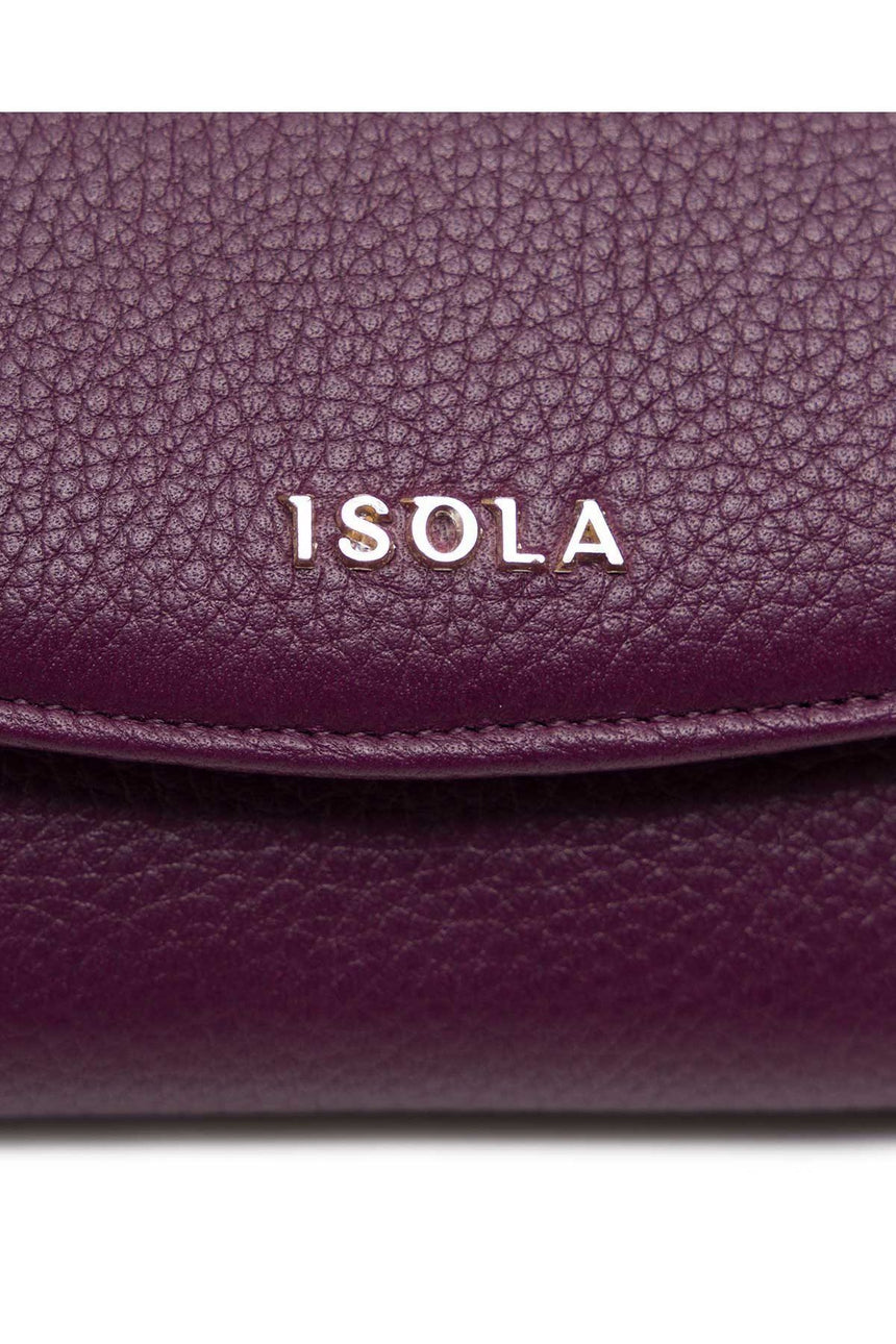 Isola Taylor Kadın Hakiki Deri Cüzdan Mürdüm