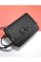 Calvin Klein Flap Shoulder Bag Md Çapraz Askılı Kadın Çantası Black