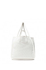 Calvin Klein Calvin Resort Carry All Bag Mesh Kadın Omuz Çantası Ck White
