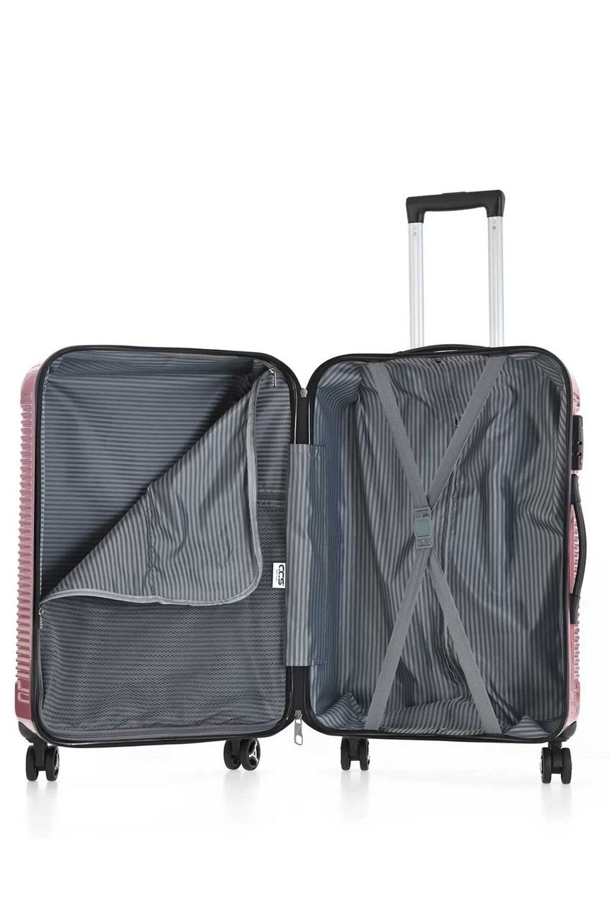 ÇÇS Trolley 65 Cm Valiz Pudra