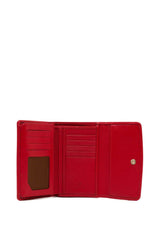 Isola Nicol Kadın Hakiki Deri Cüzdan Kırmızı