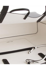 Calvin Klein Ck Reversible Kadın Omuz Çantası Black / Dusted Ivory