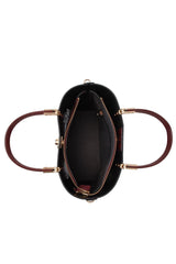 Günlük Kadın El Çantası Bordo Kroko