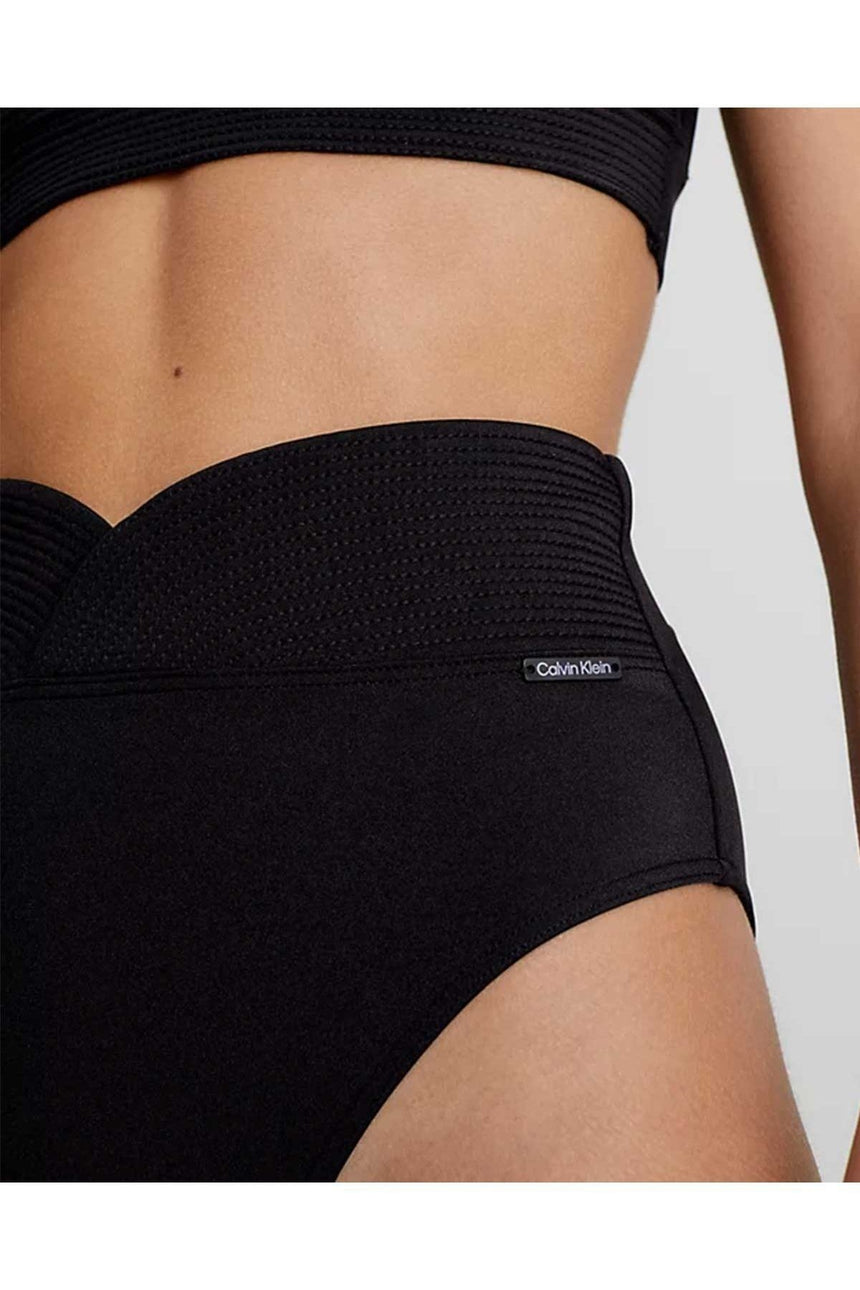 Calvin Klein High Waist Korse Siyah