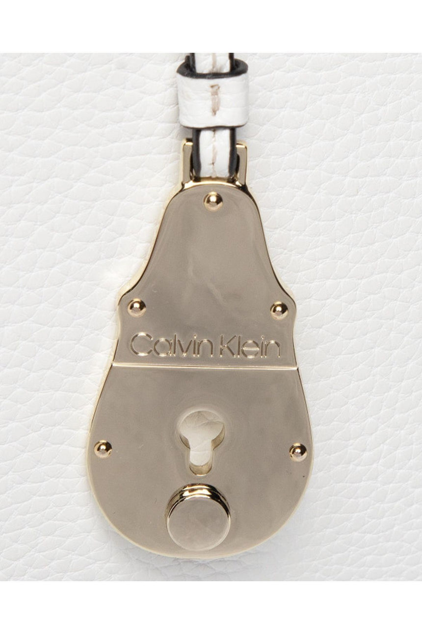 Calvin Klein Neat Tote Md Kadın El Çantası White