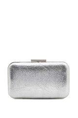 Axpe Bombeli Abiye Çanta Gümüş