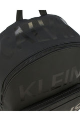 Calvin Klein Coated Logo Campus Bp 40 Sırt Çantası Black / Black
