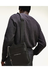 Tommy Hilfiger Elevated Pu Mini Çapraz Askılı Erkek Çantası Black