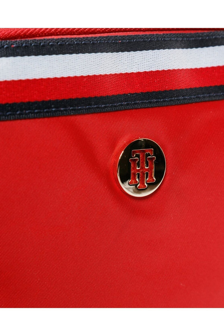 Tommy Hilfiger Poppy Crossover Corp Çapraz Askılı Kadın Çantası Arizona Red