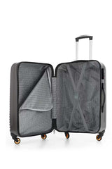 ÇÇS ABS Orta Boy Valiz Antrasit