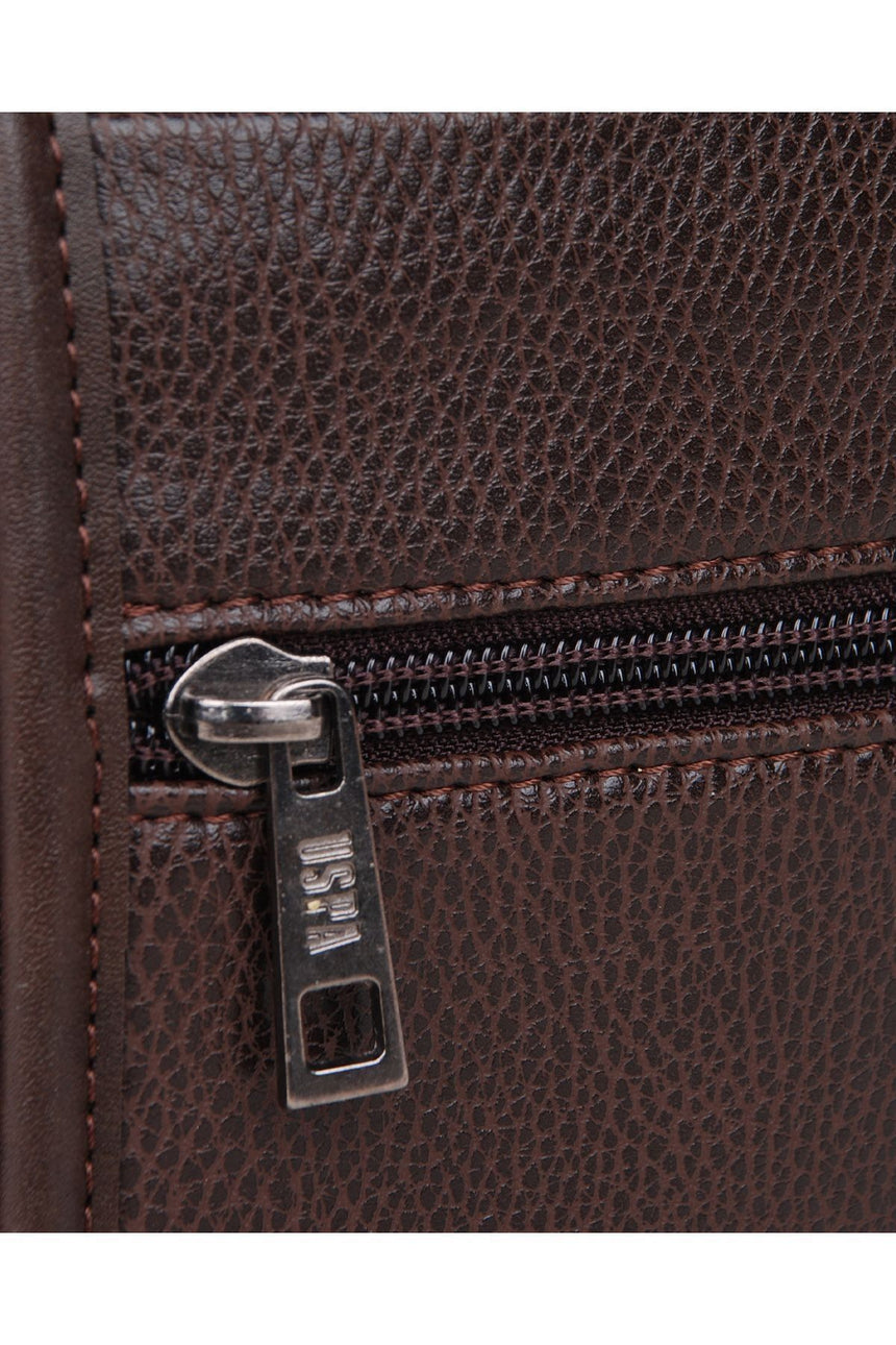 U.s Polo Assn. Çapraz Askılı Erkek Çantası Kahve