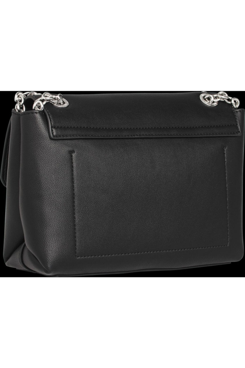 Calvin Klein Ew Conv Flap Xbody Md Çapraz Askılı Kadın Çantası Black