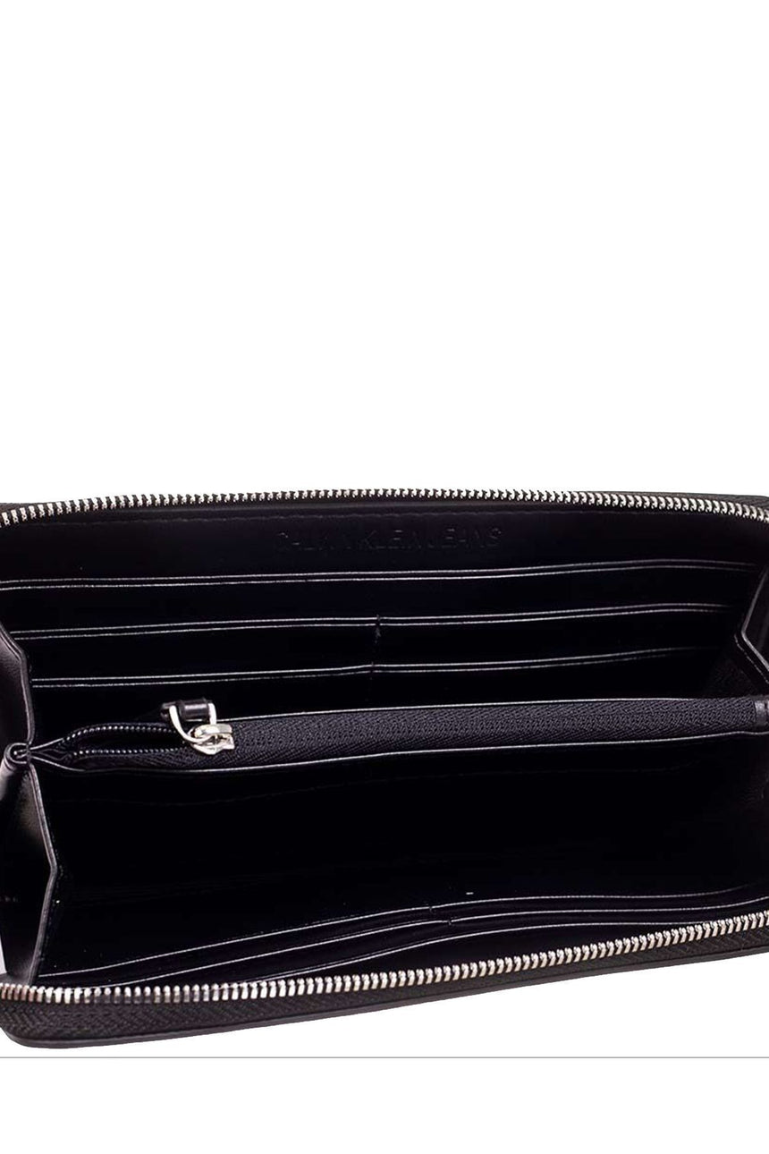 Calvin Klein Ckj Sculpted Mono Kadın Cüzdanı Black