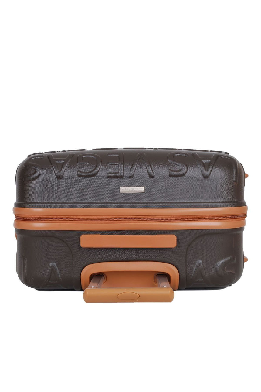 ÇÇS City Name Büyük Boy Valiz Kahve