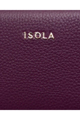 Isola Ella Kadın Hakiki Deri Cüzdan Mor