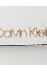 Calvin Klein Sided Top Handle Kadın El Çantası White