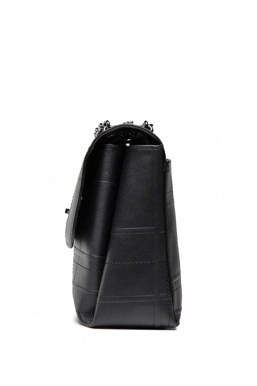 Calvin Klein Re-Lock Conv X Body Quilt Kadın Omuz Çantası CK Black