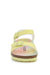 Birkenstock Unisex Kids Rio Bf Terlik Yellow