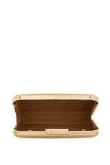 Axpe Bombeli Abiye Çanta Altın