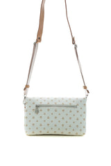 Benetton Logo Baskılı Çapraz Askılı Kadın Çantası Bej - Açık Camel