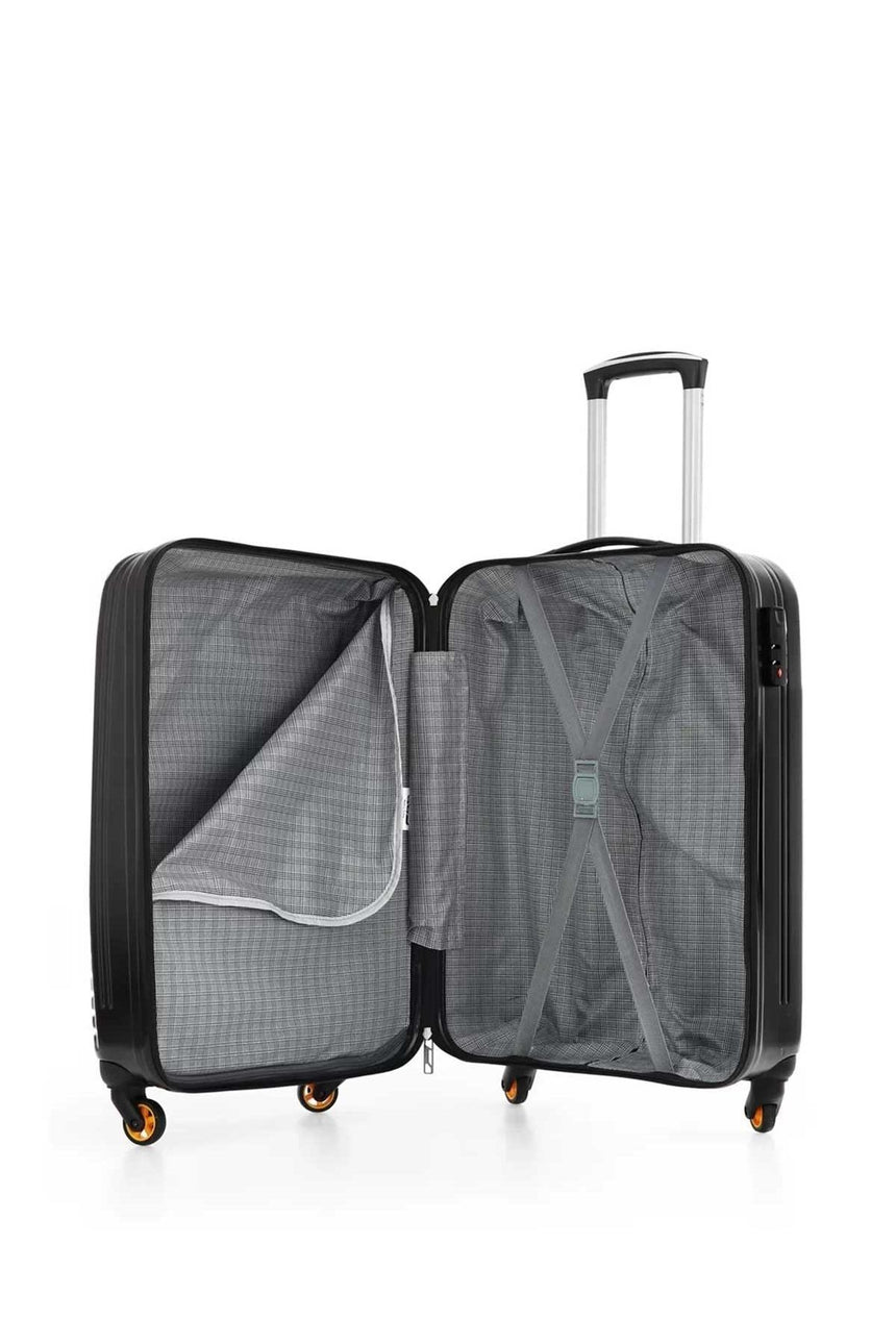 ÇÇS ABS Kabin Boy Valiz Siyah