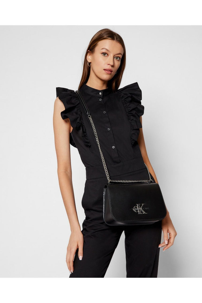 Calvin Klein Sac Bandouliere Modulable Kadın Omuz Çantası Black