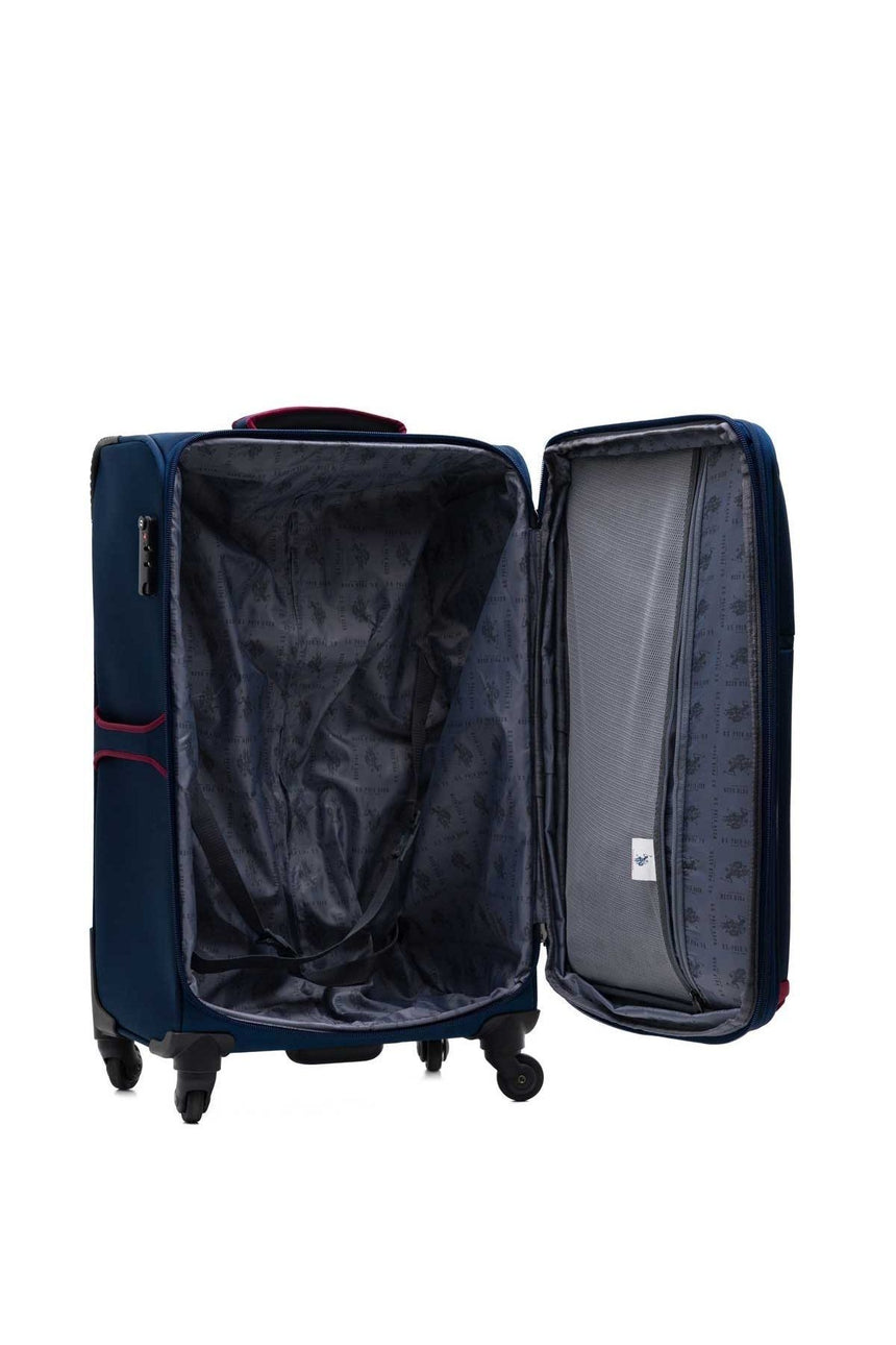 U.s Polo Assn. İki Ön Bölmeli Orta Boy Valiz Lacivert
