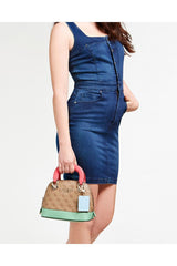 Guess Cathleen Small Dome Kadın El Çantası Brown - Multi