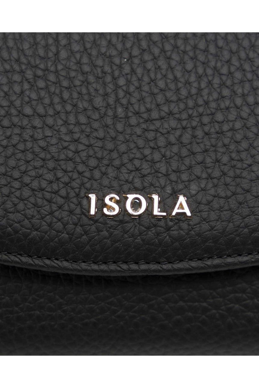 Isola Taylor Hakiki Deri Kadın Cüzdanı Siyah