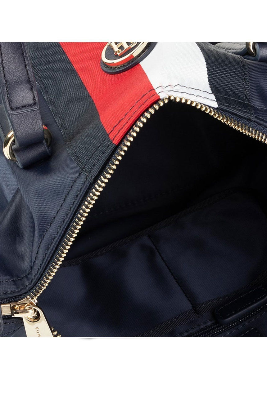 Tommy Hilfiger Poppy Small Tote El Çantası Navy