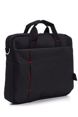 Cambridge Polo Club Kumaş Evrak Çantası Orta Boy Siyah