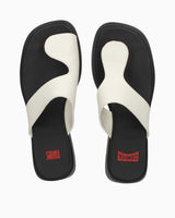 Camper Tws Parmak Arası Deri Terlik Beyaz