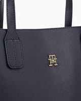 Tommy Hilfiger Distinct Satchel El Çantası Space Blue Corp
