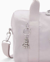 Kipling Bina M Basic Elevated Omuz Çantası Gleam Silver