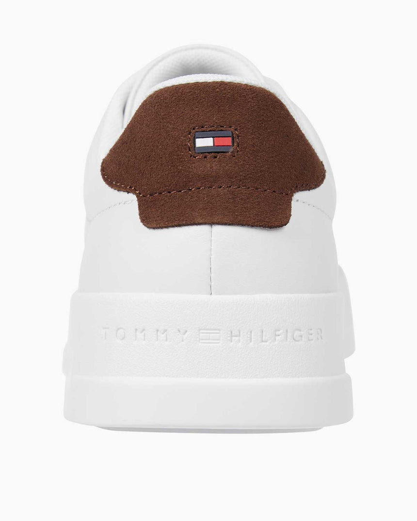 Tommy Hilfiger Court Better Low Top Sneaker Ecru