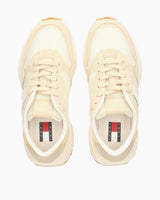 Tommy Hilfiger New Cola Kaymaz Taban Kadın Sneaker White Clay
