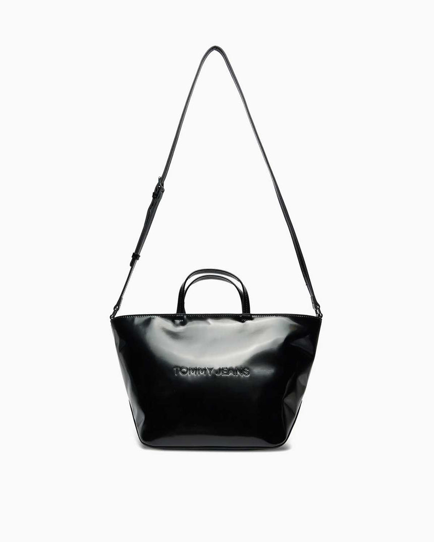 Tommy Hilfiger Ess Must Mini Tote Seasonal El Çantası Black