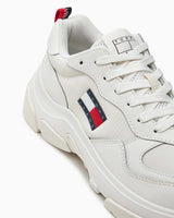Tommy Hilfiger Lightweight Hybrid Runner Sneaker Ecru