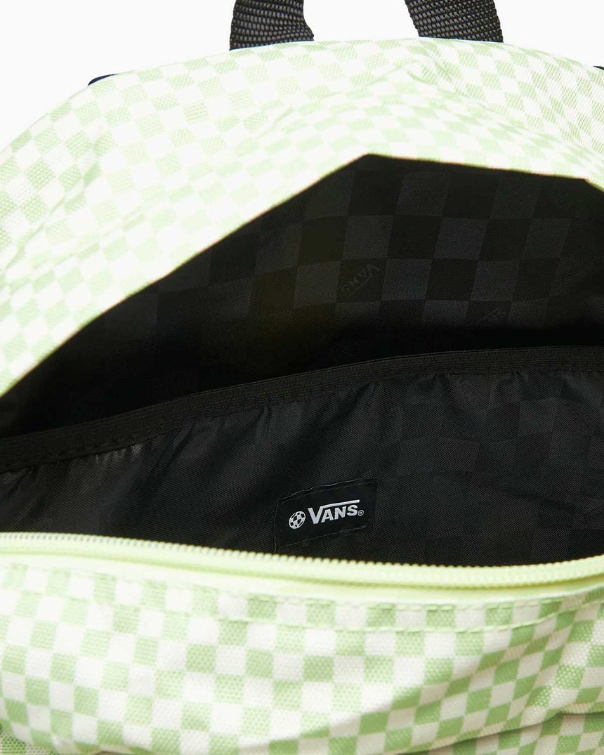 Vans Old Skool Check Sırt Çantası Shadow Lime