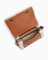 Guess Davika Flap Omuz Çantası Cognac