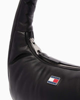Tommy Hilfiger Pillow Mini Hobo Omuz Çantası Black
