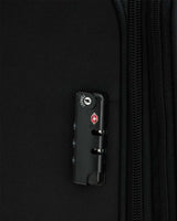 Us Polo Assn Orta Boy Kumaş Valiz Siyah